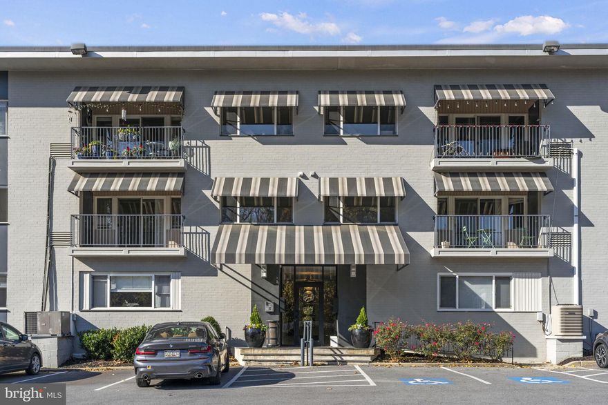 Welcome to the Charles at Woodbrook! Rent includes water, heat & parking! This apartment complex is just steps away from Eddie's grocery store, Starbucks, Elkridge Country Club and so much more. This two-bedroom and one-bathroom unit has been freshly painted throughout, recently refinished hardwood parquet flooring, and has a newly updated kitchen and bathroom. This unit features a balcony, modern lighting fixtures, stainless steel appliances, and an in-unit washer and dryer! The living room and separate dining area are oversized and excellent for entertaining guests while the large windows flood the apartment with natural light. Plenty of parking on site. This building includes heat, parking, and hot water with your rent. Don't miss out on this fantastic unit perfectly situated on N Charles St.