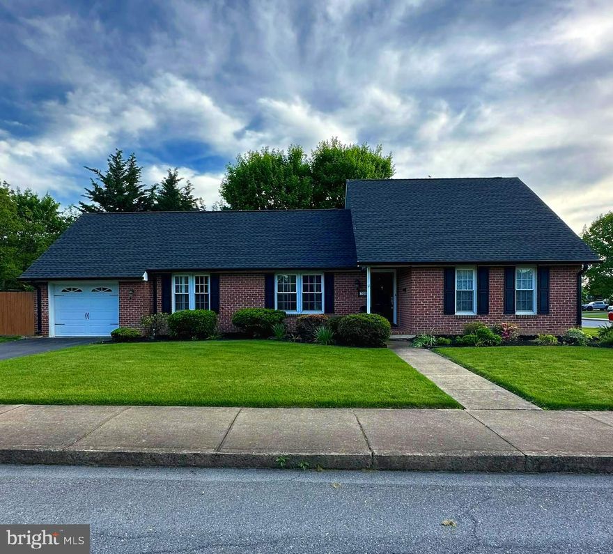 Enjoy this charming all-brick Cape Cod-style home in a prime location near I-81, schools, the local YMCA, and shopping within the Chambersburg Borough! Featuring beautiful hardwood and ceramic tile floors. Family room with a fireplace. The kitchen is complemented by butcher block countertops & a breakfast bar. The main level includes laundry and a hall-half bath. Primary bedroom with a full bath, plus two additional bedrooms and another bath on the main floor. The upper loft holds an additional bedroom, a full bath, and attic access. Full basement that is also finished. A single car attached garage and storage shed. Partially fenced yard with lovely landscaping. Owner is a PA/MD licensed broker/realtor.