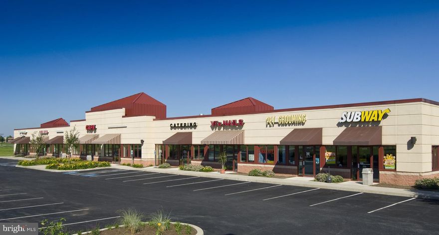 Former Subway restaurant.  Vanilla shell with one restroom and open floor plan.  Abundant parking.  Well established and attractive, generously landscaped  business and neighborhood retail strip.