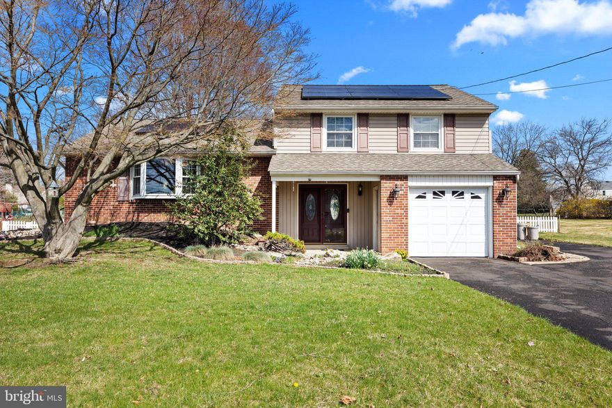 Welcome to this well maintained 3-bedroom, 2.5-bath split-level home, in a highly sought-after neighborhood within  Council Rock School District. Situated on a generous half-acre lot, this home offers the perfect blend of comfort, convenience, and sustainability.

Step inside to discover a bright living space, ideal for both relaxing and entertaining. 

The lower level provides a versatile space—perfect for a family room with a beautiful wood fireplace, —along with a convenient half bath and laundry area. Outside, enjoy the expansive backyard, offering endless possibilities for outdoor activities, gardening, or simply unwinding.

This home is equipped with fully paid-off solar panels, ensuring energy efficiency and long-term savings, plus a whole-house generator for peace of mind during any season.

Located just minutes from shopping, dining, parks, and major commuting routes, this home is a rare find in an unbeatable location. Don’t miss the opportunity to make it yours—schedule a showing today!
