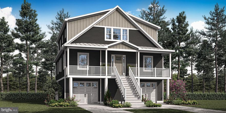 To Be Built
Imagine the possibilities with this to-be-built custom home by award-winning Bay to Beach Builders, known for their Amish craftsmanship and exceptional attention to detail. The Rehoboth B offers 2,584 sq. ft. of thoughtfully designed living space with 4 bedrooms, 3.5 baths, and an open-concept layout perfect for entertaining and modern family living. This home features a first-floor guest suite, a luxurious owner’s suite with a private balcony, and ample outdoor living with a rear porch ideal for enjoying coastal breezes and sunsets on a waterfront view. Nestled in the desirable Synepuxent Landing community on Lot #20 South Hills Drive, this 2.70-acre parcel offers privacy and a peaceful setting while being just minutes from the beaches of Assateague Island and Ocean City. The lot abuts conservation land for added seclusion, allows a second building—perfect for a guest house, or in-law suite—and provides access to a private marina and boat ramp. Choose the Rehoboth B as shown, or explore a variety of models and custom options to create the perfect home for this exceptional setting that fits your lifestyle and vision. Concept home pending final approvals.
 This spacious parcel offers privacy, a peaceful setting.  There is also a kayak and canoe launch area, and crabbing pier.  Enjoy world class boating and fishing at your leisure. This lot is next to a large conservation area so no one can build a home next door giving you extra privacy. Also permitted on this lot is a second building for extra garage space, guest house or in-law suite. Enjoy the best of coastal living just minutes from Assateague Island and Ocean City.