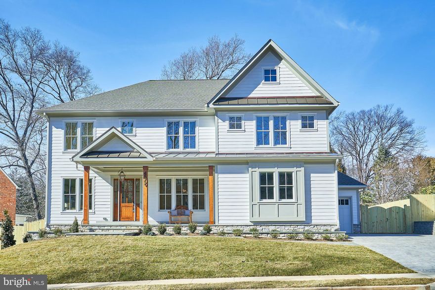 READY TO MOVE IN NEW CONSTRUCTION HOME! Welcome to another spectacular custom home by popular builder M-R CUSTOM HOMES with 7,200+ finished square feet of living space on a 17,000+ square foot lot located in sought-after North Arlington. 3-CAR GARAGE AND ELEVATOR ROUGH IN. This home features 6 bedrooms, 6.5 bathrooms on 3 levels, including a main floor bedroom/study with full en suite bathroom and access to the screened porch. The home chef will love the showcase gourmet kitchen with its 48" Wolf range, 48" Sub Zero refrigerator, 30” Wolf microwave, 2 Dishwashers, huge island with 2 ½” countertops, under-sink water filtration system, large walk-in pantry, and custom inset maple cabinetry. The beautiful kitchen is open to the family room with its 45” Direct Vent gas fireplace with wood burning inset, coffered ceiling, and with access to the screened porch. A formal dining room with Butler’s pantry, a separate living room with built-ins, a powder room, and a mudroom with built-in cubbies and bench complete the main level. 10’ ceilings on main level. 7” White Oak flooring throughout main and upper levels. Head upstairs to the luxurious primary suite with its his-and-hers large walk-in closets and a spa-like primary bath with double vanity and attached makeup station, frameless heavy-glass enclosed shower, freestanding soaking tub, and heated floors. Three secondary bedrooms, all with full en suite bathrooms and walk-in closets, and a laundry room complete the upper level. The spacious basement features an expansive recreation room with gas fireplace, walk-behind wet bar and Luxury Vinyl Plank (LVP) flooring, a bedroom with dual reach-in closets and access to a full bathroom, and an exercise room with rubber flooring. 9’ ceilings in upper level and lower levels. Loads of storage on every level. Ceiling mounted speakers in kitchen, dining room, family room, screened porch, primary bedroom and bath, and basement rec room. Ring/Nest doorbell. 3-season screened porch off the main level with its all-weather Trex flooring, ceiling fan, heaters, and stairs leading to the back yard make this home perfect for entertaining. Very conveniently located close to Arlington shops, restaurants, parks, and entertainment. Less than .5 mile to Glebe Park with its tennis, basketball, and pickleball courts and walking trails. Less than 1 mile to Washington Golf and Country Club. Only 2 lights to Washington DC – 1 mile from the Chain Bridge. JAMESTOWN ES, WILLIAMSBURG MS and YORKTOWN HS