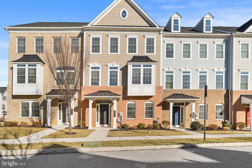 Welcome to 603 Stonecliffe Rd, a beautifully appointed 3-bedroom, 2 full and 2 half-bath townhouse located in the desirable Atwater community of Great Valley School District.  This Andrew Carnegie Grande model from NV Homes is a newer construction townhouse, less than 10 years old, offering an additional 10 feet of living space on all three floors.  Entryway leads to a large family room with rich hardwood flooring and recessed lighting as well as a large powder room, storage area and interior access to an oversized two car garage.   Hardwood flooring and recessed lighting continue upstairs to the true heart of this home, the open concept kitchen and living room.  The kitchen features a large 12ft+ center island, stainless steel appliances and a walk-in pantry.  The kitchen opens into a spacious living room with a gas fireplace and ample natural light from two double french doors leading to a trex deck, perfect for entertaining.  This level also features a dining room with beautiful crown molding and chair rail accents as well as an additional half bathroom.  Up one more level is an oversized primary bedroom with dual walk-in closets and an en-suite bathroom with double sinks and a floor to ceiling tiled shower.  Two more spacious bedrooms, a full bathroom and a laundry room round out this floor.  The Atwater community features a trail neighboring Echo Lake and is conveniently located near shopping, dining and major routes.  Don’t miss the opportunity to make this exceptional home yours!