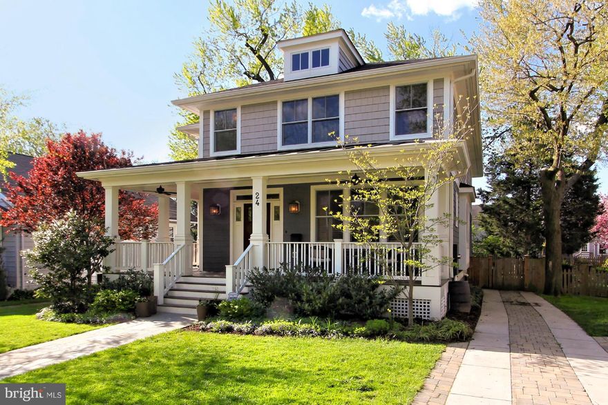 Spacious Arts & Crafts home built in 2009 with quality finishes and custom appointments throughout. Approx. 4600 sq. ft. of living space on a 7500 sq ft lot. Conveniently located just a  few blocks from the Braddock Rd. METRO, shops and restaurants in Old Town and Del Ray. Entered for COMP PURPOSES