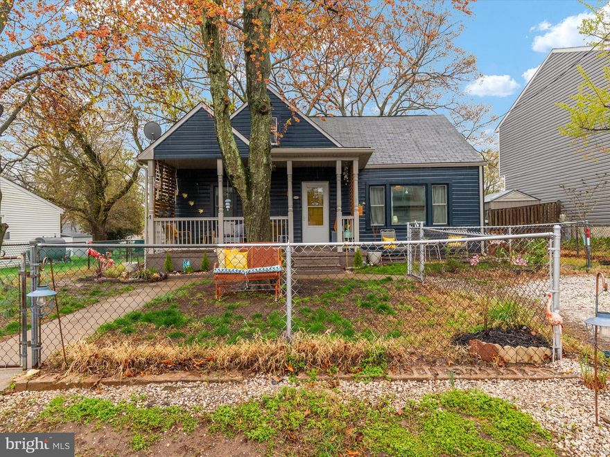 Charming Cape Cod in Orchard Beach! Welcome to this cute, cozy, and comfortable 3-bedroom, 2-bath Cape Cod, perfectly situated just 1.5 blocks from the community water access with a beach, pier, and playground—ideal for enjoying the best of Chesapeake living! Step inside to find a freshly painted interior with beautiful hardwood floors throughout the main level, including a convenient first-floor primary bedroom. The kitchen features granite countertops and flows easily into the living and dining areas, offering excellent functionality. Enjoy mornings on the inviting front porch or relax in the nicely sized, fully fenced backyard—perfect for outdoor gatherings, pets, or gardening. Located on the desirable north side of Pasadena, you’re close to local restaurants, shopping, and just a quick drive to Baltimore and BWI Airport. This is a great chance to live in a water-privileged community!