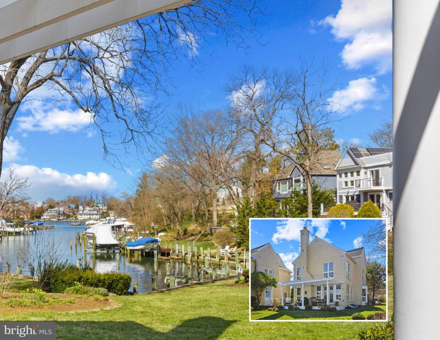 Wake up to stunning water views and enjoy the convenience of your own deeded boat slip in this exceptional 3-bedroom, 4.5-bath detached colonial condominium located in the heart of Eastport. Designed for effortless living, this property offers a relaxed waterfront lifestyle.

The main level includes newly refinished hardwood floors, a living room with a wood-burning fireplace, and expansive windows that provide abundant natural light. A separate dining room with built-in cabinetry leads to a gourmet kitchen equipped with granite countertops and modern appliances. Additional highlights include a newer roof (2024), two assigned parking spaces, and ample guest parking.​

The second level offers a primary suite with water views, a second light-filled bedroom, and a full bath. The third floor features a versatile bedroom suitable as a guest room or home office. The newly finished basement adds significant living space, featuring two rooms and a full bath, perfect for accommodating guests or creating a recreational area. 


Located just steps from downtown Annapolis, this home offers easy access to a variety of local restaurants, charming street end parks, and excellent shopping options. Eastport, the laid-back, maritime district of Annapolis, has its own vibrant community with establishments like Vin 909, The Boatyard, and Forward Brewing. It's also just a short distance to the Annapolis Athletic Club, Safe Harbor Annapolis Marina for pickleball, and the Maritime Museum. Hop on your boat for a quick cruise on Spa Creek to downtown Annapolis for a stroll down Main Street, antiquing along Maryland Avenue, or attending summer concerts near the Market House. For boating enthusiasts, destinations like St. Michael's, Oxford, and Solomon's Island are just a short cruise away. Annapolis perfectly blends small-town charm with worldly sophistication, and with Route 50 only 5 miles away, commuting is a breeze.
Experience the waterfront lifestyle you've always desired, combining elegance, comfort, and a prime location in this remarkable residence.