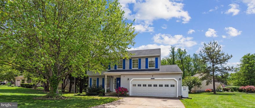 Great Opportunity to grab this Well Maintained, 4 BR 2.5 bath, 2-car Garage Home in  the Lovely Windemere neighborhood! Ready for you to Make it Your Own!  Large Master Bedroom has en suite bathroom with Heated floors, Overhead Heat lamp, & Heated Towel Rack, and a Large Walk-In Closet. Three Additional nice-sized Bedrooms with Excellent Closet Space.  Eat-in Kitchen has Frigidaire Stainless Appliances and Granite Countertops with adjacent Family Room.  Separate Dining Room is next to Living Room with Cozy Propane Gas Fireplace.  Neutral Decor makes it easy to add your own Style! Large,  .45 acre Corner Lot is on a Cul de Sac.  Huge Deck Overlooking Yard has been freshly painted!  No HOA. Owner has enjoyed low electric bills (see picture of last 12 months electric bills) with 3.5 year old Paid Off Solar Panels that are Southern Facing for the Best Sun Exposure. The Savings Really Add Up! Panels are still under Warranty for 21 years!  Major Systems Recently Upgraded! New, top of the line, Lennox HVAC (2024) with Variable Speed Technology and Programmable Thermostat, Upgraded  High End Water Heater with Booster (2022), Roof less than 10 years old. Full Basement has Walk-out access and is partially finished. Minutes to I-95, Routes 40, & 22, Amtrak and Close to Shopping, Dining, and Activities such as Golf and Boating!