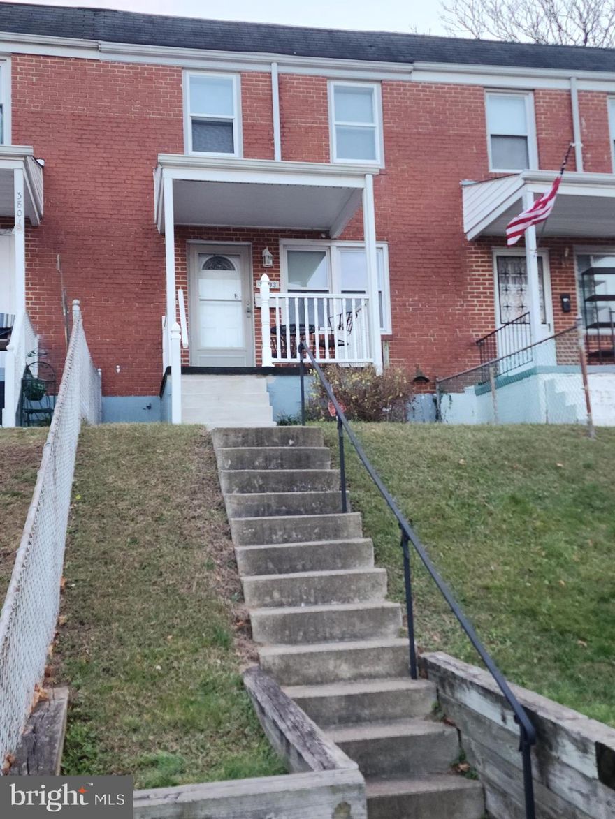 **JUST REDUCED $10K**  This beautiful, attached row home has all the bells and whistles and move in ready.  When you first walk into the home you will see a very oversized living room with glistening wood floors and then there is a separate dining room in the next room. The kitchen is absolutely stunning, and appliances are ready for use. The 3 bedrooms upstairs are very spacious and lots of closet space for everyone. The basement is fully finished and lots of space for entertainment. Most recent updates: freshly painted, updated kitchen and appliances, new water heater, covered front & rear porches, and so much more to offer. Priced to sell and move in ready. Full bath skylight - Basement glass block windows - Rear parking pad. *ADDITIONAL REAR LOT IS 144 SQ. FT. AND IS ZONED IN BALTIMORE COUNTY*  **Property is zoned for Baltimore County Schools (Lansdowne/High School, Arburtus/Middle School, Halethorpe/Elementary School)**