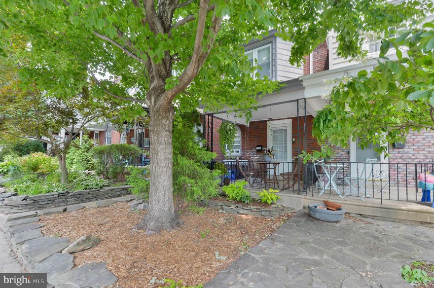 Welcome to 3525 Vaux Street, a lovely two-story three-bedroom porch front home located in the East Falls neighborhood of Philadelphia. The delightful front garden, trimmed with a stacked rock wall, has wonderful perennials and mature tree that shades the home on those warm summer days. A covered front porch creates a picture-perfect area to unwind in the tranquility of the garden or just simply sit back and enjoy chats with your neighbors. Step inside and on the first floor you find a sizable living room and kitchen both rooms accented with the beautifully refinished original ribbon inlaid hardwood floors. The kitchen offers a stainless-steel five burner gas range, butcher block counter-tops, tile backsplash, stainless-steel French door refrigerator with water and ice feature, stainless steel sink with drainboard and spacious island: making this kitchen the perfect spot to gather with friends and family and create culinary masterpieces and memories. Just off the kitchen is a breakfast room or dining area with ceramic tile flooring and sizable built-in pantry closets, perfect place for extra storage. Step outside to the rear yard where this outdoor space lends itself to endless entertaining and gardening opportunities OR potential for OFF-STREET PARKING. The upper level boasts three bedrooms each with original hardwood floors and a three-piece hall bath with subway tile surround, vanity sink, ceramic tile flooring and tub surround. Just when you think you are finished head on down to the basement level of the home where you find the side-by-side front loading washer and dryer, an abundance of storage space and as a bonus the direct exterior access to the basement via the exterior basement door in the rear yard makes for easy storage of kayaks, bicycles, tools, gardening equipment just to name a few. A bonus to this home is the NEW roof in 2023 and refinished Hardwood Floors throughout the home . East Falls is a distinctive neighborhood, beautifully surrounded by parks and trails, and nestled along the scenic Schuylkill River and the Kelly Drive recreational loop. It offers a perfect blend of urban and suburban living, with a prime location that makes commuting to Center City or the suburbs a breeze. Major roadways are easily accessible, and if you prefer public transit, the regional rail line is just two blocks away. Take some time to explore the many charming restaurants, bistros, saloons, shops, and cafes that make this community so special. Don’t miss the chance to make this home your own! INCLUDES a ONE YEAR HSA Home Warranty