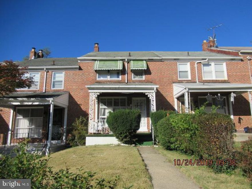 Seller has received Multiple Offers...HIGHEST AND BEST IS DUE BY TUESDAY, NOVEMBER 5TH...2 PM!  Property is being sold "as is". Purchaser to verify real estate taxes/HOA/ground rent - seller will not redeem ground rent. All offers must have RECENT PROOF OF FUNDS/LENDER LETTER (WITHIN PAST 30 DAYS). Buyer pays all transfer/recordation/docs @ settlement. EMD held by sellers title company.  Property must be in MLS for 3 days before seller will consider any offers.  Refer to "Documents" for offer instructions.