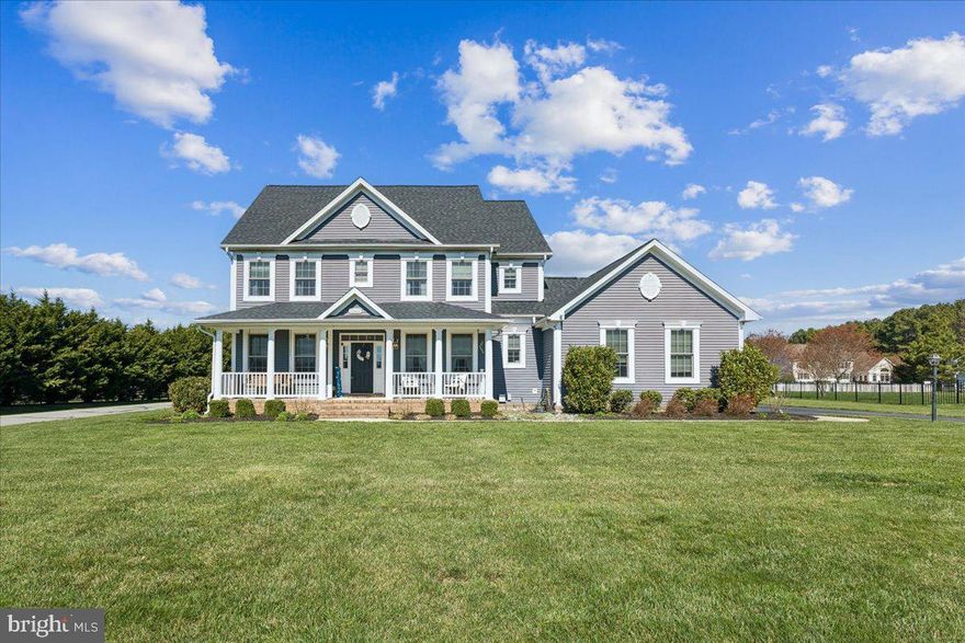 4-Bedroom Home on .95 Acre in The Preserve at Wye Mills – Near the Chesapeake Bay Bridge, Easton MD, Annapolis MD, and DC or BWI.

Located in the sought-after community of The Preserve at Wye Mills in Talbot County, this move-in-ready 4-bedroom, 2.5-bath home sits on a .95-acre corner lot and offers a spacious layout designed for both everyday living and entertaining. With convenient access to the Chesapeake Bay Bridge, Easton, and Washington DC, the property combines Eastern Shore tranquility with commuter accessibility.

The home features an open floor plan centered around a gourmet kitchen with custom granite countertops, maple cabinetry, and a large island with a sink. Cooking enthusiasts will appreciate the 5-burner gas cooktop with retractable vent, double-wall ovens, French-door refrigerator, smudge-proof stainless steel appliances, a generous pantry, and recessed LED lighting. The adjoining eat-in kitchen opens directly to a custom 20' x 30' patio with a fire pit, creating a natural extension of the living space for outdoor gatherings.

Inside, the family room features a fireplace with a custom surround, while a formal dining room and a dedicated home office with French doors provide flexible spaces for entertaining or remote work.

The primary suite includes two custom walk-in closets and an updated en-suite bathroom with a dual vanity, soaking tub, custom tile shower, and tile flooring. Three additional bedrooms provide comfortable space for family or guests.

The full walk-out basement is mostly finished, offering excellent bonus space for a rec room, theater area, home gym, or hobby space, and includes a rough-in for a future full bathroom.

Practical upgrades and amenities include:

3-car attached garage with insulated electric doors and keypad entry

Brand-new roof (2026)

On-demand water heater

2-year-old heat pump with bi-annual HVAC maintenance

12' x 18' extra-tall garden shed

Outside, the nearly one-acre lot features mature landscaping, flowering trees, and space for a vegetable garden, creating a peaceful setting while still being conveniently located near major routes and regional destinations.

With low Talbot County taxes and easy access to the Bay Bridge, Annapolis, Easton, and Washington DC, this property offers the space, comfort, and location many Eastern Shore buyers are searching for.