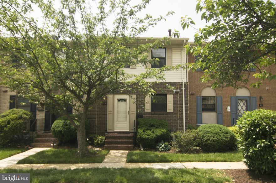 Wonderful rarely availa Dulaney Towers townhome w wood flrs thruout most of 1st & 2nd flrs. Brand new stainless stl appliances. Freshly painted, Home Warranty, Fin LL w tons of space, slider to private patio. Quiet Gated community w pool, playground low HOA fees. Super conv loc'n- Walk to Towson Mall, Goucher, Downtown Towson. Nice loc'n in community on cup-de-sac backing to trees. Move right in!!