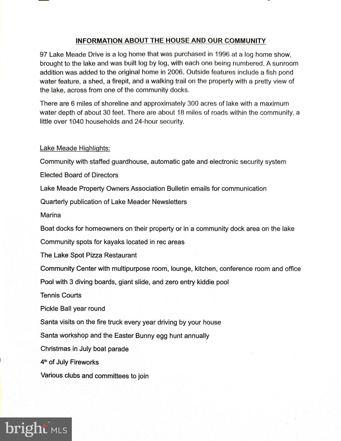 LAKE MEADE - Residential