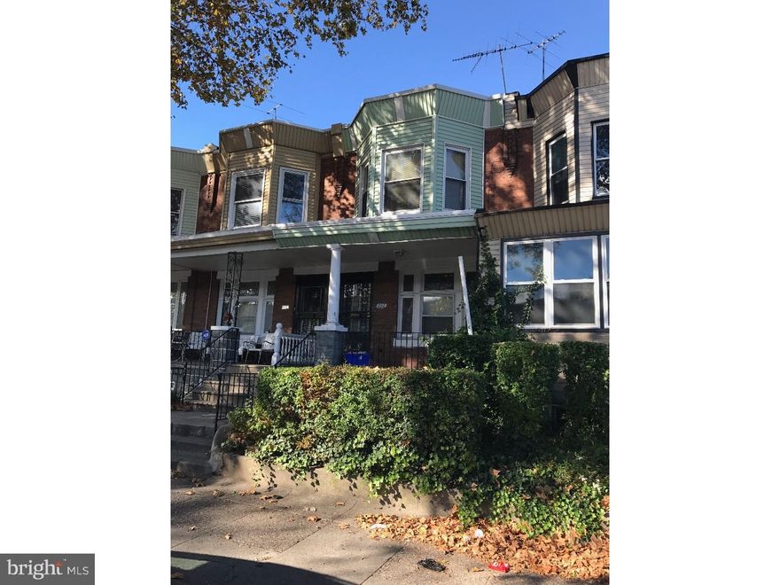 This 1,900 sq ft, gorgeous, 4 bedrooms, one bathroom, grand home in historic west Philadelphia is seeking a savvy investor to restore its former glory. This beauty features original hardwood floors, second floor boast a full bathroom, hallway closet and 4 spacious bedrooms. The unfinished basement is great for a exercise room, playroom, or relaxing den.  The fenced back yard is optimal for a vegetable garden or a small gathering. Nestled between Cobbs Creek Parkway, Clark Park and major shopping districts.  Property is in need of complete renovation, sold in as-is, where-is condition. Vacant and easy to show.