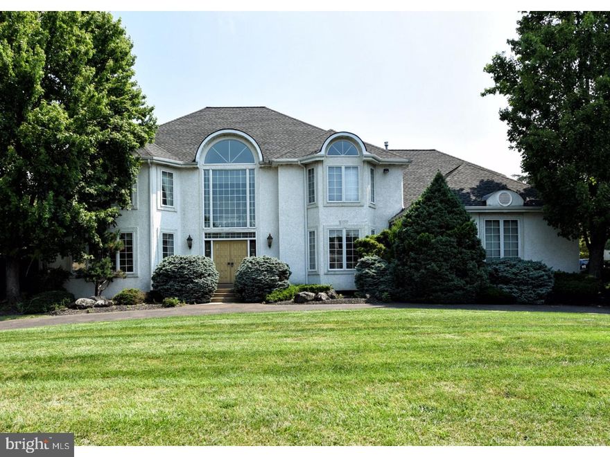 Come see this amazing home with 6624 sq ft of living space.  Enter into the elegant soaring grand foyer and you are greeted by the sweeping staircase and two and half story sunlit foyer. The spacious living room with custom made wool carpets, to your left is the formal dining room with pocket doors to gourmet kitchen with sub zero refrigerator, custom cabinetry, GE monogram 5 burner gas stove and double ovens. with a separate built in bar custom area with hand hammered bar sink and cabinetry which then flows into the breakfast nook area surrounded by glass french doors and opens into the soaring cathedral ceiling great room with gas fireplace.  Also on the main level is a den/office with custom wainscoted walls and a separate library.  The laundry room & half bath with custom designer sink and faucets complete the main floor and there is an entry to the 3 car garage. The living room and den boast custom made wool carpets. The second floor boasts a master suite with sitting room, dramatic cathedral ceilings and his & her walk-in closets with cabinetry, master bath with Jacuzzi, double sinks and bidet. There are 3 large additional bedrooms on the second floor, one with a private bath with Jacuzzi and a hall bath. Walk in closets, high hats, soaring 9 foot ceilings throughout, cathedral ceilings, oak hardwood flooring, skylights, floor to ceiling windows allow the sun to light up this home. Skylights and high hats throughout the home The huge basement is poured concrete and waiting to be finished to your taste. The basement is the entire footprint of the house. Roof is approximately 5 years old. The superior location is within one mile of Byrn Athyn College. Seller disclosure to be uploaded soon. Make an appointment and bring your clients. Pictures to follow soon.  Agents: must provide pre-qual or proof of funds prior to showing. No exceptions. Windows are in "AS-IS" condition.