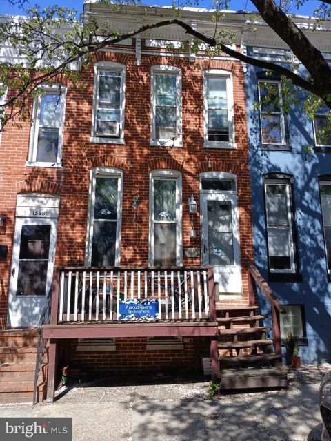 Townhouse For Sale - 1536 Boyle Street<br/> BALTIMORE, MD 21230