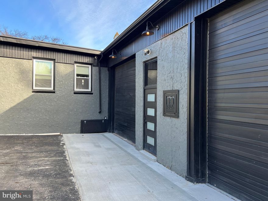 Standalone Detached 6,000 SF Industrial / Flex bldg.
• Downtown West Chester Borough location
• Two (2) 12'x12' Drive-In Doors
• Fully Renovated Throughout - new plumbing / electrical
• Fully Sprinklered building
• +/- 500 SF Remodeled Office w/Powder Room, Kitchenette, and warehouse Lounge
• HVAC Temp Controlled all throughout w/ new LED Lighting
• Abundant Natural Light
• Parking for +/- 8 vehicles
• Excellent Signage Opportunity