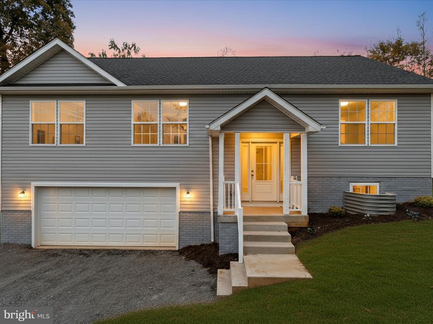 Brand-New Home on 6.5 Acres – No HOA! Welcome to your dream home in the charming Locust Grove community! This newly built 4-bedroom, 2-bath home sits on 6.5 private acres, offering the perfect blend of modern living and country tranquility. Step inside to a spacious open-concept main level featuring a gourmet kitchen with stainless steel appliances, custom cabinetry, and an inviting island that opens to the living area—ideal for entertaining. The primary suite offers a spa-like bathroom with elegant finishes, providing a relaxing retreat at the end of the day. Three additional bedrooms and a full bath complete the main level, offering plenty of room for family or guests. The unfinished basement includes rough-ins for an additional bedroom and bathroom, allowing you to expand and customize the space to fit your needs. Enjoy the peace and privacy of 6.5 acres with no HOA restrictions, plus a 2-car garage for added convenience. Located near Fredericksburg and Culpeper, this home offers easy access to shopping, dining, and major commuter routes—all while benefiting from the low real estate taxes of Orange County. Move-in ready and built for comfort, privacy, and flexibility—your perfect retreat awaits!