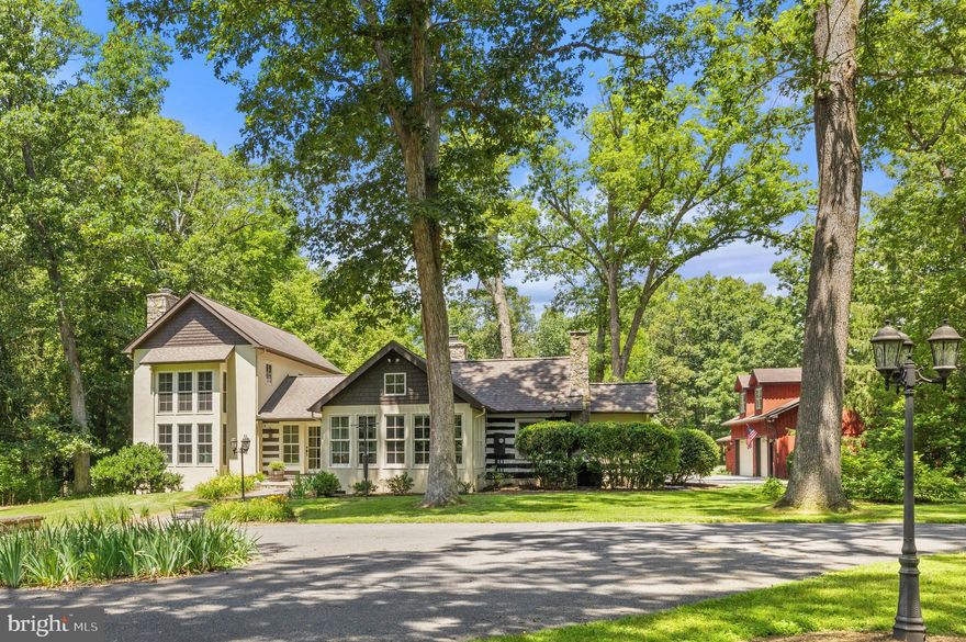 Set on 32 scenic acres of rolling pasture and mature trees, The Oaks is a beautifully appointed country estate/ equestrian property  offering an exceptional blend of refined living and rural tranquility. The property includes a thoughtfully designed main residence, a charming two-bedroom barn apartment, and a spacious detached garage with multifunctional space, all framed by stunning natural features, including a serene pond with a fountain, a heated greenhouse with potting shed, For the equestrian, there is an upgraded barn, riding arena, trails, and paddocks.

The main house is a well-composed, 3-bedroom, 3.5-bathroom residence with elegant spaces across three levels. On the main level, a welcoming foyer opens to the formal living room on one side and the family room on the other, each with its own fireplace. The dining room, located straight ahead, opens to the rear of the home, ideal for alfresco dining and entertaining. The left wing of the home features a spacious guest bedroom and full hall bathroom, while the right wing offers a family room flowing into the kitchen and breakfast nook. A mudroom, laundry area, and powder room provide everyday functionality. The primary suite is also on this level, boasting a spa-like bathroom and dual walk-in closets. Upstairs, a third bedroom with its own full bath and walk-in closet overlooks the formal living room below. The lower level consists of an unfinished basement ideal for additional storage.

Just steps away, the barn apartment provides an independent living space. It features a bright open-concept kitchen, dining, and living area, as well as two bedrooms, a full bath, a laundry room, and generous storage.

The detached garage is far more than utilitarian, offering a three-car capacity along with an office/studio space with a kitchenette, and full bathroom on the main level. Upstairs, a newly completed large recreational room is complemented by another full bathroom, creating flexible space for exercising, entertaining, working, or relaxing.

The equestrian facilities are quite impressive with an 8-stall center aisle barn with matted American stalls, a wash stall, and heated tack room. The riding arena is 120X220. The 6 paddocks have automatic waterers, and one has a recently built run in shed. There are great trails both on the property and nearby.  The Oaks is in part of Blue Ridge Hunt.

The 3 bay utility barn with an enclosed climate-controlled workshop offers great storage for farm equipment as well as an area for the handy person to tinker, repair, or create year-round.

The Oaks is both picturesque and practical. Conveniently located 20 mins from Middleburg, 20 mins from Winchester, and 45 miles from Dulles Airport, this private estate is a rare opportunity to enjoy country living with modern comfort and flexibility. The nearby Locke Store and Buttery ( 2 miles) are popular gourmet destinations. For other recreational pursuits, the Shenandoah River is a very short distance from the property.

For a full list of upgrades and updates, please see the Documents section. Please note the property consists of 2 tax parcels (30-A--74 and 30-A--74A). Sale is a subject to the completion of a BLA to address the property line at the riding arena.