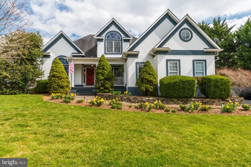 BACK ON THE MARKET GIVING YOU A 2ND CHANCE. NO FAULT OF SELLER OR PROPERTY. BUYER REMORSE...STUFF HAPPENS! A charming, custom-built, colonial in Cress Creek that's coming soon!  That might be a tongue twister, but there's no riddle to why this property has immediate appeal.  Beautifully landscaped with exquisite craftsmanship, the home features 4 bedrooms and 3 full bathrooms with great outdoor spaces to enjoy the golf course community, plus a solar array to save monthly on energy bills.  Great curb appeal with a side load garage, a large concrete front porch, and planting beds that flower seasonally.  Inside you'll find well-maintained hardwood floors that stretch through most of the living areas on the first floor.  The first floor also includes a large eat-in kitchen with morning room, a formal dining and living room, and the primary bedroom with a large en suite bathroom and access to a large screened deck, perfect for a relaxing evening.  Upstairs you will find a shared full bathroom for the three additional bedrooms - two large guest bedrooms plus an expansive space over the garage.  Located just a few miles from downtown Shepherdstown, join one its most exclusive communities with private swimming pool, golf course, tennis court, and dining options available.  Brand new roof and skylights just installed in April!  What a fabulous bonus!