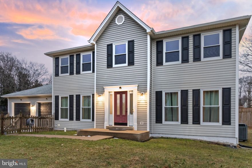 Welcome home to 12 Wells Rd! This beautiful 5-bedroom, 3.5-bathroom home is the perfect blend of comfort, functionality, and convenience. Nestled in the desirable Stafford neighborhood of Vista Wood, with NO HOA, this property has the versatile living space to meet all your needs. Main Level Features: A spacious bedroom with a closet, ideal for in-laws or guests, offering privacy and comfort. An inviting living room with abundant natural light and seamless flow into the kitchen and dining area. Upper Level Includes: A spacious Master bedroom with a full bathroom and walk-in closet and 3 additional bedrooms and a full bath. Basement Highlights: A fully finished basement designed for relaxation, entertainment, or a customized home office, gym, or guest area. The basement includes a full bathroom (installed 2023) and backyard walk out. As you step outside to a large fenced-in yard, you'll see it's perfect for kids and pets to play freely. Enjoy gatherings on the large deck, ideal for summer barbecues or peaceful evenings outdoors. A 2-car garage completes this home, offering ample storage and parking. Enjoy LVP flooring on the main and upper levels and freshly painted walls throughout the home.  Upgrades: Roof (2018); Flooring (2018); Kitchen (2018); Basement carpet (2019 & 2025); Interior painted (2025); Toilet sewage ejector pump (2024); Water drainage system for basement window well (2020).  This home has easy commute to key transportation hubs and major routes such as the Commuter Lot (approximately 6 miles), VRE Station (Brooke Station), Quantico Marine Corps Base (approximately 15 miles), and I95 access. Don't wait - make this gem yours!