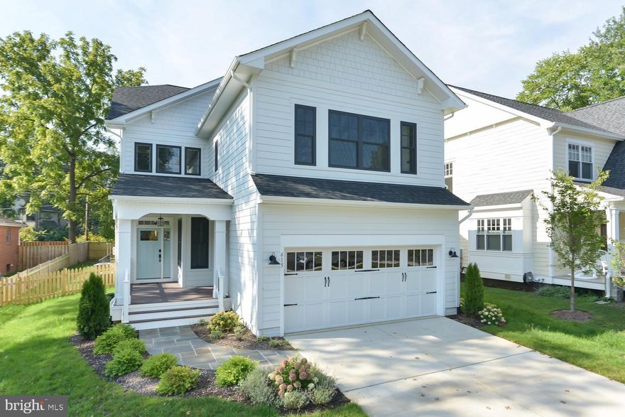 Builders model home ready for immediate delivery! This beautifully designed custom home has over 4800 finished square feet with high end selections throughout. A wonderful screen porch overlooks a lovely backyard with access to the bike trail. Great location that is walking distance to WFC Metro, Lincoln Park, and downtown Falls Church City. Act fast, this one wont last!