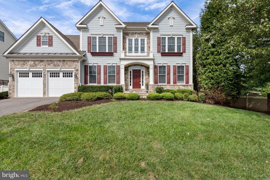 Rarely available home in Francis Young Estates minutes from Wolftrap, Tysons Corner, and downtown Vienna! This is must see award winning Sekas built home constructed in 2008 with superior grade materials including:  Tampko 25 year roofing shingles, Anderson windows, Carrier HVAC, ThermaTru Front and Garden Doors, Owens Corning Stone Front and Side veneer, James Hardie Haridplank siding, and Trex Deck. Gourmet kitchen with stainless steel appliances, granite counters, island, and KraftMaid Cabinets.  Other features include a two story foyer, 9 foot ceilings, and two gas fireplaces.  The huge primary bedroom suite offers an en-suite bath with separate shower and tub, a sitting room, and two walk-in closets.  There is a separate laundry room located on the bedroom level next to the primary bedroom. The second bedroom contains an en-suite bathroom and walk-in closet. The third and fourth bedrooms join to a "Jack and Jill" bathroom. There are stairs leading up to a framed-in unfinished attic loft.  The loft provides a fantastic opportunity for added square footage if finished or can be left as it is for a very large storage room.  The partially above grade basement offers lots of sunlight with five full size windows. The basement includes a large Rec room and two finished bonus rooms. The first bonus room has two full size windows and connects to a full bathroom. The second  bonus room has a full size window.  There is also a large unfinished room located in the basement with rough in plumbing. This room is currently used for storage but could be finished.