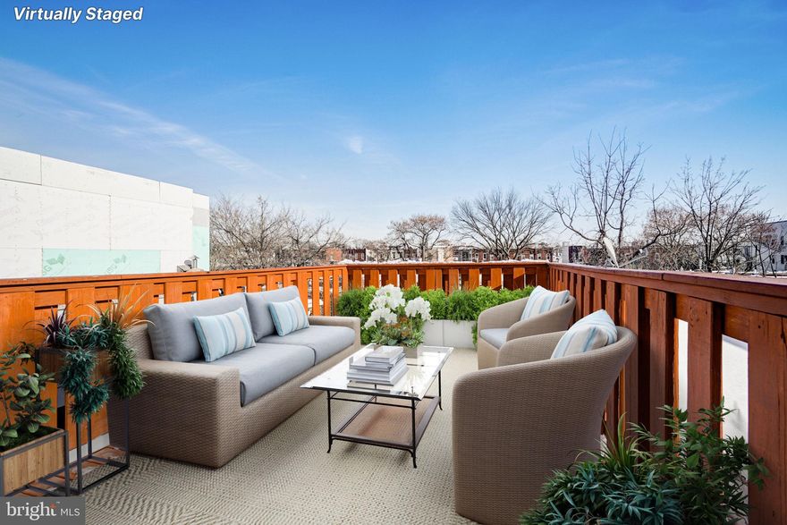 MAJOR PRICE REDUCTION! Welcome to your beautifully renovated dream home at 1729 N 28th St! This gem features 4 bedrooms, 3 1/2 baths, and a finished basement, offering ample space for comfortable living. The exterior boasts multiple outdoor areas, including a second-floor deck, rooftop deck, and an enclosed/private backyard. No detail has been overlooked in the recent renovations, which include hardwood floors throughout, recessed lighting, all new light fixtures, new staircases, and a fresh neutral color palette. The home also benefits from a new gas heating system and central air, ensuring year-round comfort. The kitchen is a chef's delight, with quartz countertops and island, new cabinets, and all-new stainless steel appliances, including a gas stove/oven, dishwasher, fridge, and garbage disposal. The open and spacious first floor encompasses a large living room, dining area, eat-in kitchen, and a convenient half bath, with easy access to the enclosed and private backyard. The second floor features two bedrooms, each with their own fully renovated full bath, as well as a second-floor laundry area with a new washer and dryer and access to the second-floor deck. The third floor offers two more bedrooms sharing a newly renovated Jack & Jill bathroom, and an amazing rooftop deck with stunning views. But the upgrades don't stop there! The finished 465 sq. ft. basement provides additional space, while other recent improvements include a new water heater, new 200 AMP electric, a professionally painted brick exterior, sliding glass door to the backyard, newer roof, newer windows, and new lighting fixtures throughout. The images truly speak for themselves, showcasing the quality and attention to detail put into this home. Enjoy the best of both worlds with plenty of interior and exterior space to entertain family and guests. Located in the vibrant Brewerytown neighborhood, you'll enjoy convenient access to Center City public transportation, highways, shopping, restaurants, and parks. Don't miss this opportunity to buy your new home in this up-and-coming neighborhood before prices skyrocket!