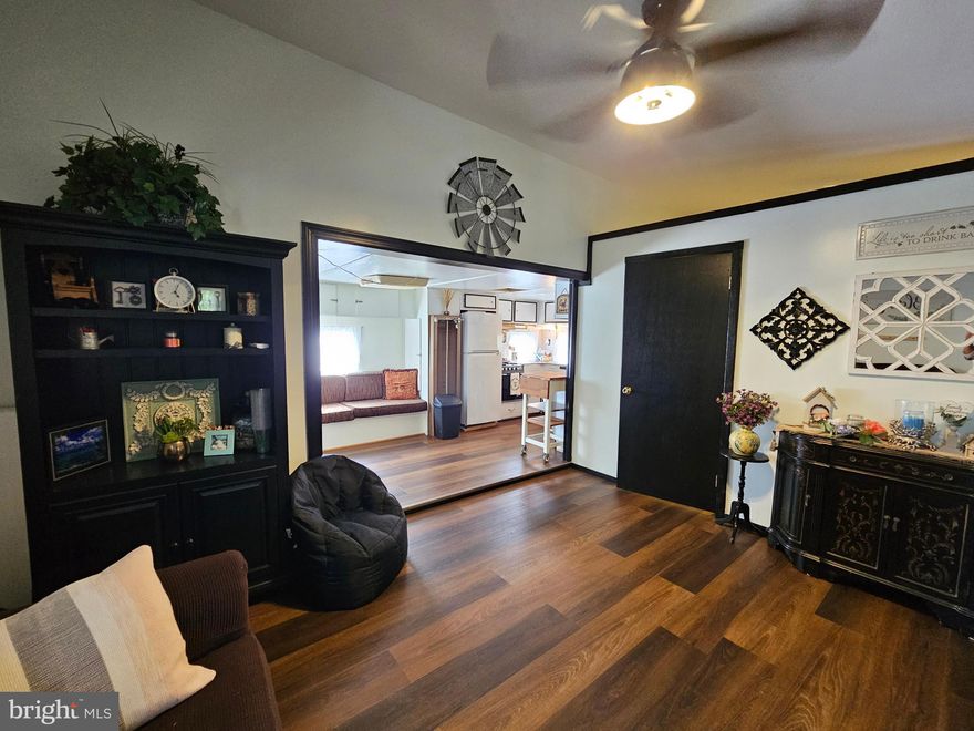 Bring us an offer! Must sell

Welcome to Block 21 Lot 4 Old Faceful st (On SEWER) in Riverbends Rv Campground. Riverbend is 400 Acres of SEASONAL recreational campground full of amenities located on the Potomac River in Falling Waters, Wv. OPEN APRIL 1 - NOVEMBER 1 - 
Financing could be available. They require a minimum of 25% down of purchase price or appraised value whichever is less plus closing costs. Our maximum loan term is 15 years. The property CANNOT be in the flood plain. Minimum credit score of 700. 

This is a fun & entertaining community for all ages, yet relaxing. Old Faceful is a tucked away pretty quiet street and on this lot it features a move in ready, beautifully redone camping spot with all new paint, floors, light fixtures and more. This Cabin style features an enclosed deck set up as a living room to relax or host friends and family inside and away from the weather elements. A walk on in, is an additional living room space to be used for whatever your heart desires. Literally everything you see conveys. Off of the living area is a bedroom with a new Queen bed. Stocked Kitchen and ready to be used to make memories! Outside you;ll find a paved drive way and gravel a up and around the cabin for additional parking to the shed or use it as a yard to have a camp fire. Everything in the shed conveys including washer, dryer, and electric golf cart that needs new batteries. Don't wait on this one!


 Call today for your personal tour. Approx. 10 miles of Deep water on the Potomac River access for boating, fishing & swimming. Yearly membership ($1,987) plus a $200 initiation fee for new owners, includes water, Pump outs, electric, trash and the park amenities such as 3 pools, putt putt course, Horseshoe club, Boat club, Poker runs, Trick or Treat, Christmas in July, live bands, basketball court, tennis court, fireworks, car show, Church, restaurant, bar, convenience store (Great food), playground, volleyball, ball field and much much more. Join the Riverbend Boat Club.  Bring your golf carts, water toys and come enjoy life!