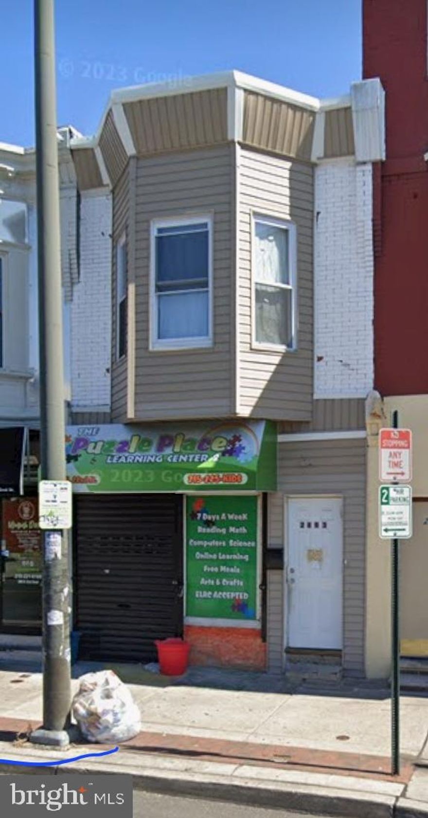 Great incoming producing property at 10%+ CAP.  Long term tenants with 1st fl Day Care Center paying $1,163/ month + electric and 2nd fl Section 8 tenants paying $835/ month + electric. No problems collecting rent and no back rent owed. Very friendly and respctful long term tenants.