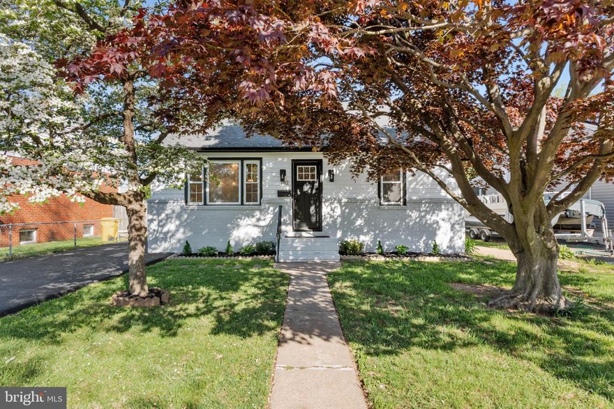 Welcome to 182 Lake Rd in Pasadena, MD—a stunning, top-to-bottom remodel that perfectly blends modern luxury with everyday comfort. Nestled at the end of a quiet dead-end street, this 4-bedroom, 2-bathroom home offers the ultimate retreat with the added freedom of no HOA. Inside, every detail has been meticulously updated, featuring a gourmet kitchen equipped with sleek stainless steel appliances that flows effortlessly into a dedicated dining room. The main level provides ultimate convenience with a primary laundry area, while the fully finished basement offers ample extra living space for a home theater, gym, or playroom. Step outside to your private backyard patio, perfect for summer grilling, or take a short stroll to the nearby neighborhood parks to enjoy serene water views. This is a rare opportunity to own a "like-new" home in a peaceful, established community. Come see this one today!