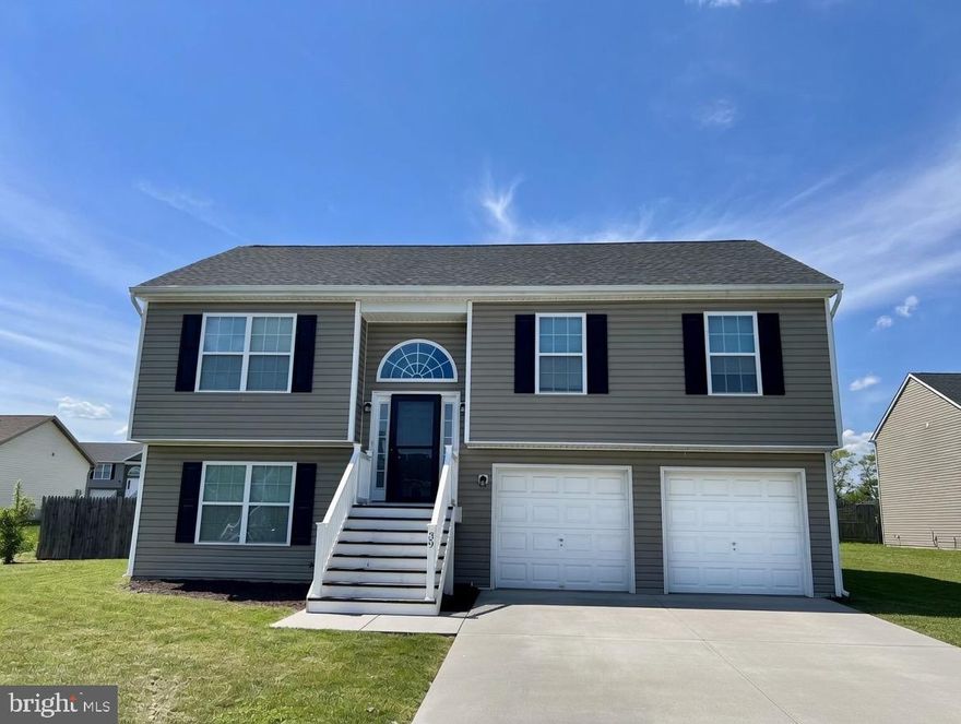 This home is in a well maintained neighborhood with mature landscaping. The seller feels the Crestfield community conveys a comfortable welcoming atmosphere  with a cozy setting rich in wildlife and all the  colorful beauty nature provides This split foyer home was built 2017 and offers an open connected floor plan with additional room to entertain in the family room on the lower level. There is also a fourth bedroom and full bath that provides extra convenience and privacy for your guest. This home has the perfect space for entertaining and for meeting your everyday needs. There is a fenced in back yard with room for work or play. You decide if you will be lounging, grilling or maintain a garden. There is a shed for extra storage.  This is a convenient location with close proximity to schools, dining, shopping and easy access to I-81, and Route 9 making it a quick and easy commute to Winchester or jump on the MARC Train just a few minutes away and it's an easy commute to DC—this home offers modern style, comfort,, and convenience in one location. What are you waiting for..Welcome home!