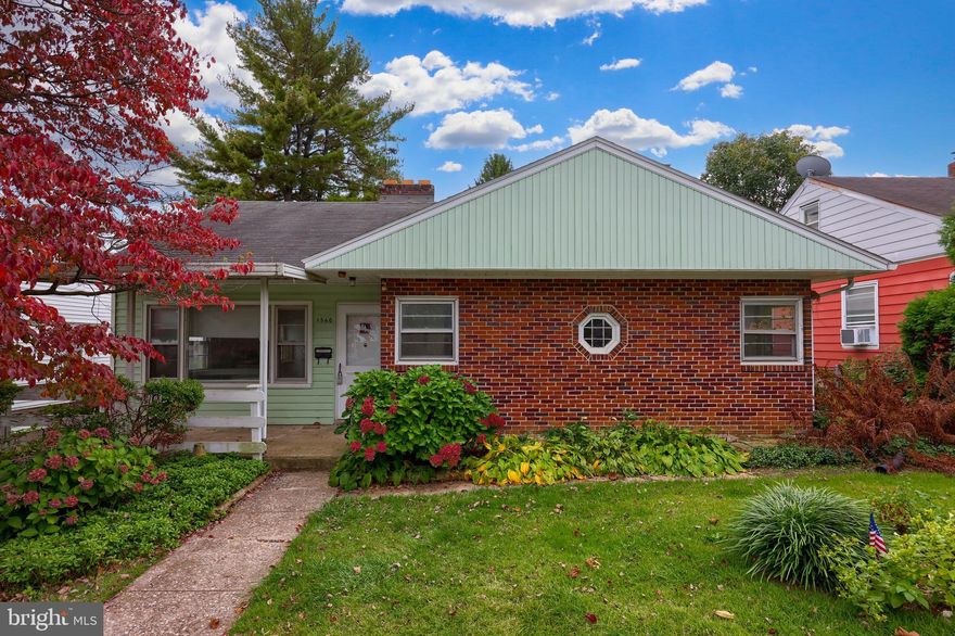 This ranch home provides one floor living with laundry just off the kitchen. Living room with fireplace and enclosed rear porch. One car garage with off street parking for three cars. Located on a quiet street and convenient to I-83, Rt 30 and downtown York.