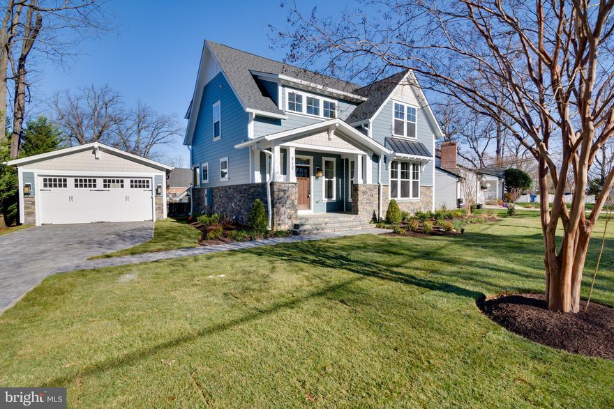 Available now!  New Construction!Off Site 1814 Chesterfield Place, McLean Open House Sunday 1 -3. Evergreene Homes Alexander Model! The formal foyer welcomes you, and the mud room with built-ins gives you designated space for all of your belongings! This home also offers a formal dining room, a large upgraded kitchen that opens to the family room. The deluxe kitchen offers upgraded appliances, quartz countertops, and white and grey cabinets! Both the family room and formal dining room include a coffered ceiling! Hardwood floors are found throughout the main level as well as the upstairs hallway. Our most popular large craftsman stairs on the main level take you up to the owner s suite, secondary bedrooms, bathrooms, and laundry room. Huge walk in closet, double vanity, and frameless shower with tile to ceiling included in the master bath! Each secondary bedroom has large closets, and their own private baths filled with upgrades! Come see our OFF-SITE open house this Sunday! Call for more information! Beautiful exterior with large stone box columns. James Hardi siding, with metal roof. Paver Driveway, that extends to give a finished area for a future grill. One car detached garage for all the extras!