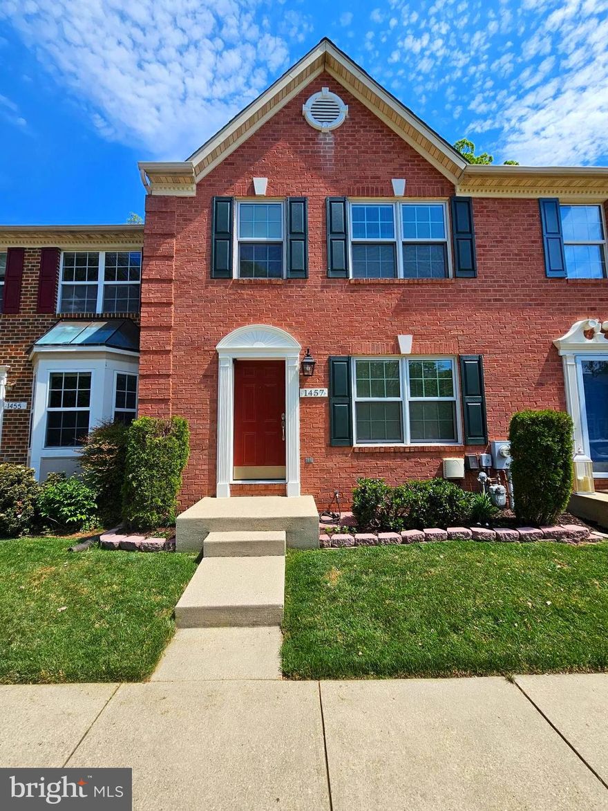 This move-in ready 3-level townhome in the Falcon Crest Community combines modern upgrades with a prime location within the Broadneck School District offering Modern Comforts & Smart Upgrades.
Experience effortless living with a fully integrated Smart Home setup, including a high-end primary bedroom ceiling fan and dimmer switches in the dining and basement areas—all compatible with Alexa, Google, and Siri. The home features premium LVP flooring throughout, complemented by high-efficiency Pella triple-pane windows and sliders with encased blinds.  The main level boasts a cozy natural gas fireplace flanked by custom cabinets and built-in bookshelves. Upstairs, the large primary has double closets and an attached bath and 2 additional bedrooms with a shared full bath. The bathrooms are nicely updated and finished with elegant marble vanity tops. The finished walk-out basement provides additional living space with a Bonus Room / 4th Bedroom, Family Room and Utility room and leads to a private concrete slab patio and a storage shed for your yard tools.  Outdoor Entertaining is a breeze! Host summer BBQs with ease on the deck, which features a dedicated natural gas line for your grill. Whether you are relaxing by the fireplace or enjoying the outdoors, this home offers the perfect blend of style and functionality.  The seller has also completed recent Major Improvements so you can rest easy knowing the big-ticket items are already taken care of!  The new Trane HVAC System was Installed 2021, New  Water Heater Installed 2022,  The Roof & Skylights were Replaced 3.5 years ago, and the beautiful Anderson French Doors Lead to the rear deck.  Don't miss this opportunity! Schedule your showing today!