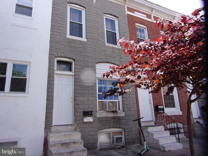BUYER FALL THROUGH!! Rare Opportunity to own income producing property!! Currently generating $895.00 / mo upper unit which includes BGE and $750/mo lower unit which does not include BGE, Tenant pays their own. Landlord pays water, about $160/mo. 24 hour notice for showings.. must notify tenants, Listing agent to attend all showings. Current Roof Cert and HV CERT.. and yes, the property passed FHA Appraisal. Buyer could not fulfill lender stipulations. COME NOW!! MOTIVATED SELLER