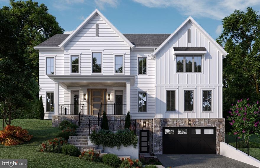 OPEN HOUSE 1PM-3PM, 1/18/26 ADDRESS IS 1816 N JACKSON STREET, ARLINGTON. 11,250 foot lot in Cherrydale!! BeaconCrest Homes proudly presents an exceptional to-be-built offering in the highly sought-after Cherrydale neighborhood. Situated on an expansive lot, this extraordinary 7-bedroom residence built with hand laid stone, features over 6,800 square feet of finished living space across four luxurious levels—complete with a massive rear yard that invites endless possibilities. A Main Level that showcases soaring 10-foot ceilings and is thoughtfully designed for both grand entertaining and everyday living. Highlights include a private study, a formal dining room, a rear prep kitchen, and a gourmet kitchen that opens seamlessly to the spacious family room. A covered rear porch extends your living space outdoors, offering direct access to the generous backyard. A versatile main-level bedroom with an en-suite bath offers flexibility for guests, multigenerational living, or a second office. The Second Level boasts three generously sized secondary bedrooms, a large, sun-filled laundry room, and a stunning owner's retreat. This private sanctuary features a spa-inspired bath and expansive walk-in closets designed to accommodate every need. The Fourth Level offers one of the home’s most distinctive features: a spacious playroom, an additional bedroom with full bath, and a private outdoor balcony—perfect for enjoying sweeping and stunning views. The Lower Level is designed for comfort and recreation, with a large, open-concept rec room, a stylish wet bar, and a dedicated home gym to support your wellness lifestyle. 

Don’t miss this rare opportunity to own a truly one-of-a-kind residence in Cherrydale. Still time to personalize selections—make this dream home uniquely yours!! Spring 2026.