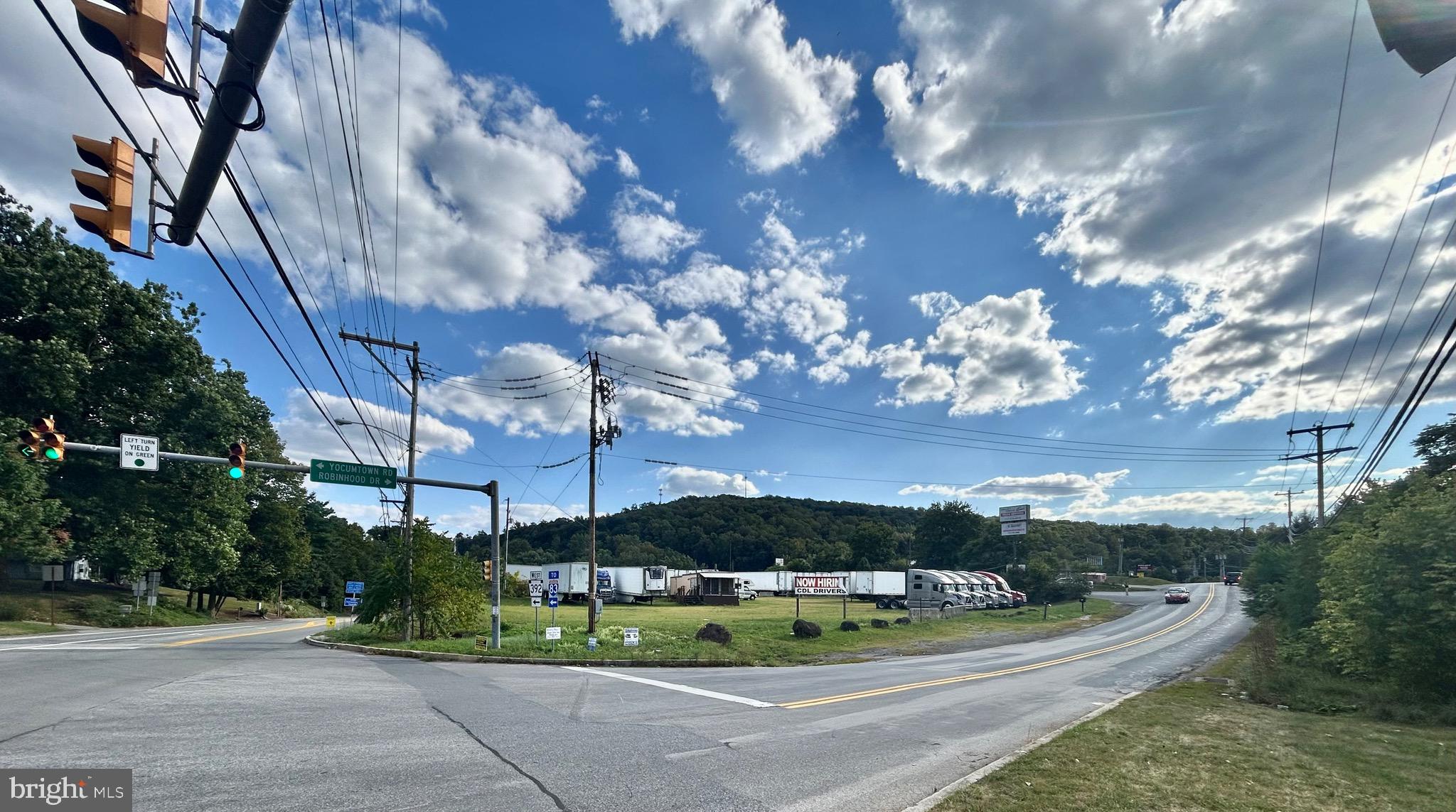 A 3.93 Acre signalized corner lot with 1,000’ of frontage on Old Trail Rd in Etters available for sale. Caddy corner from Rutters and Burger King and a 1/4 mile from WalMart. Public utilities accessible and electric on-site. Quick connection to I-83 N/S. Wide variety of uses, as seen on attached zoning ordinance.