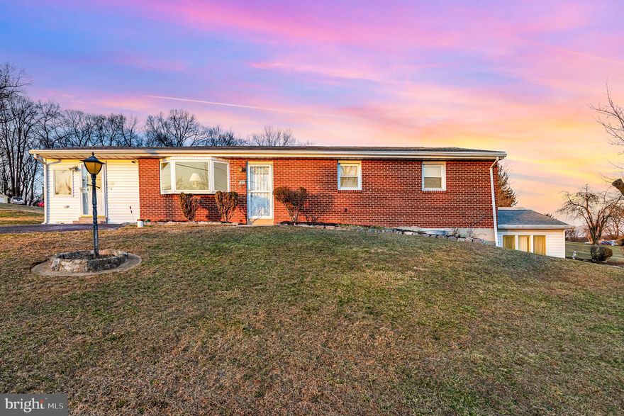 Ranch home with fully finished basement with in law suite.