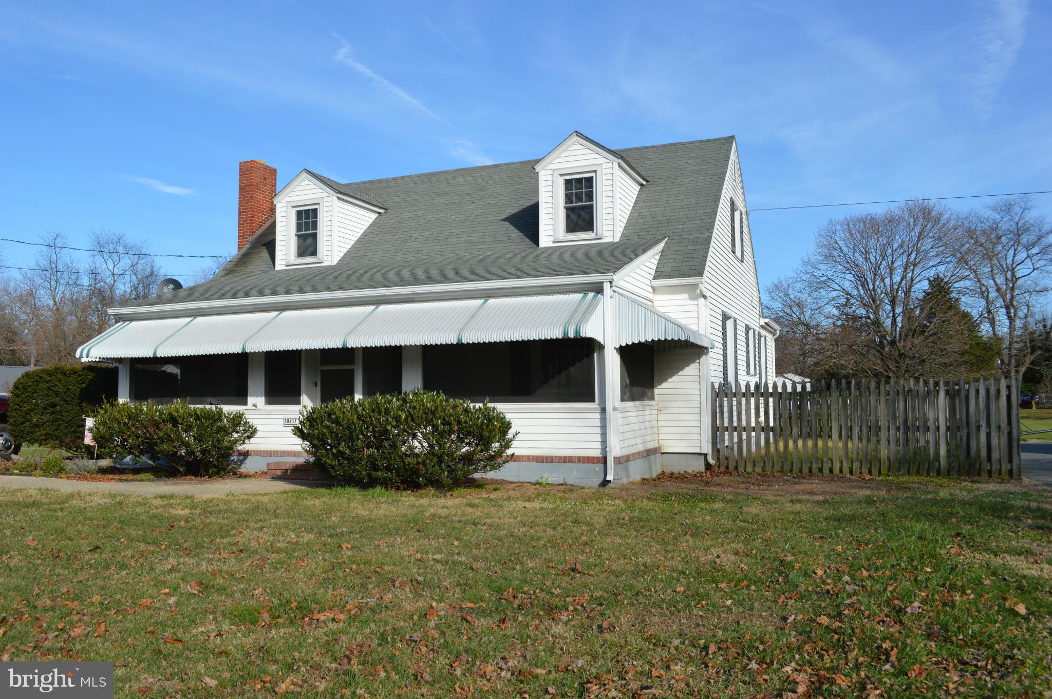 A house you can call home! This well loved Cape has been maintained and improved over the years. 3 bedrooms, 1 bathroom, wood flooring throughout, central a/c, basement, large screened-in porch, partially fenced rear yard, and detached 2 car garage. Walk to Parks & Rec w/pool & Worton Park. Credit Score of 650+ is Required. Long term lease desired. Pets allowed on a case by case basis.