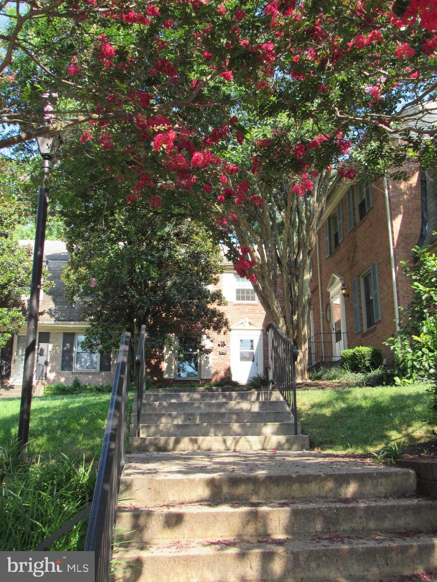 Spacious updated College Park town home boasts three levels. The monthly rental payment includes all utilities!The top floor features 3 bedrooms and two full baths. Primary Bedroom includes two walk-in closets and a private bathroom. Main level features updated eat-in kitchen with stainless steel appliances and hardwood floors.  The floor plan is spacious - offering an open living-dining area and walks out to a private balcony.  The bright and sunny basement is  finished with hardwood floors and offers endless possibilities. It has a separate entrance and could be used as a  fourth bedroom, bonus room, office, et.  Full sized washer and dryer onsite. All utilities included! Please take shoes off when touring. Perfect location: Minutes from UMD/ NASA / DC / METRO
PETS OK ON CASE BY CASE BASIS / AVAILABLE JULY 15