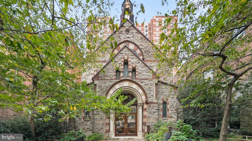 Own a piece of Baltimore history in this stunning three-level condo in Mount Vernon. This home features 2 bedrooms, 2.5 baths, and a flex loft space perfect to use as a home office, reading nook, or den. From the dramatic arched stained glass windows, to the cozy brick terrace off the guest suite, every detail of this home is thoughtfully curated. Located steps away from the University of Baltimore, Maryland Institute College of Art, and the Symphony Hall, this is downtown living at its most inspiring level.
