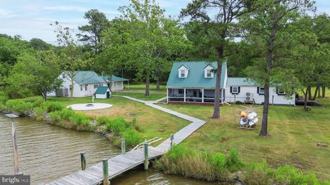 Tiny photo for 4004 Robinson Neck Road, TAYLORS ISLAND, MD 21669 (MLS # MDDO2011982)