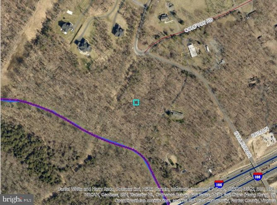 Fantastic opportunity - Bring your builder.  5 acre wooded lot available to build your dream home.  No HOA.  Great Location.  Property backs up to Bull Run.  This area is surrounded by many upscale houses.  Individual well and individual septic.  Conveniently located to  Rt 66, Rt 29, parks, winery, shopping and dining.   High-speed internet available.