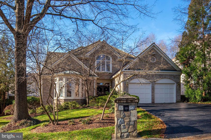 Welcome to 8808 Watts Mine Terrace, an enclave of homes in the Oaklyn Woods section of Avenel.  Uniquely distinguished by the large spacious rooms throughout and sunny exposures, this home will welcome you with views of the outdoors in from every room. State of the art technology includes a natural-gas powered generator, Gigabit Ethernet wired network, Gigabit FIOS service, and Samsung SmartHome technology. The entertainment system in the family room conveys with the home and is integrated into the network and SmartHome system. The main level offers an entry foyer, powder room, formal living room, dining room ample to seat 16, butlers pantry and true cooks kitchen. A sunfilled breakfast room can accomodate 8 with ease and opens to the family room with fireplace and floor to ceiling built ins along with a deck that leads to a screened gazebo. Additionally the perfect home office off the family room with light filled windows affords calming views of the garden and gazebo. The second level includes a well thought out mastersuite with elegant bathroom and a huge walk in closet. Three additional bedrooms and two baths complete this level. Bedroom number 5 and bath number 4 are found on the lower level of the home. A pool table room, recreation room and ample storage complete the lower level. Avenel provides full landscape maintenance, private surveillance, swim and tennis club membership all as part of the homeowner association. Welcome home to peaceful serene living and the neighborhood that welcomes you with easy access to the outdoors and a minimum of maintenance.