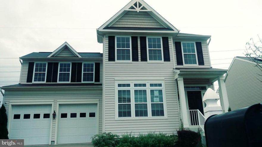 This Colonial has 4 bedrooms, 2 1/2 baths, diningrm off kitchen, livingrom, laundry area and 2 car garage.  The basement is improved.   Property sold as is, seller will not split transfer & recordation, buyer pays all.  EMD to be made out to buyers title.  Please fill in docs in MLS need to enter offer.  This property may qualify for Seller Financing (Vendee).