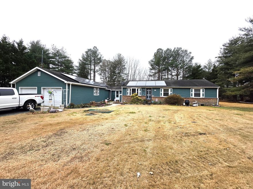 Welcome to peaceful country living with modern comfort.
This beautifully updated 3-bedroom, 2-full-bath home sits on a private 2-acre lot with mature trees lining the property and a cornfield backdrop for exceptional privacy. Thoughtfully designed for everyday living and entertaining, the home features a spacious rear deck, perfect for hosting family and friends in a quiet, serene setting.

Inside, you’ll find a renovated kitchen, remodeled bathrooms, updated windows, freshly painted and primed interior, new doors, and a newer washer and dryer. Major system upgrades include a newer HVAC, updated septic system, and a whole-home water filtration system. Solar panels help keep electric bills lower than average, offering long-term savings.

The property also includes an oversized 2-car garage with two new garage doors and openers, plus a separate shed for additional storage. Enjoy the best of Eastern Shore living just ½ mile from Fairlee Creek, where you can take advantage of boating, fishing, and swimming.

Easy to show—schedule your private tour online today and experience the space, privacy, and lifestyle this home offers.