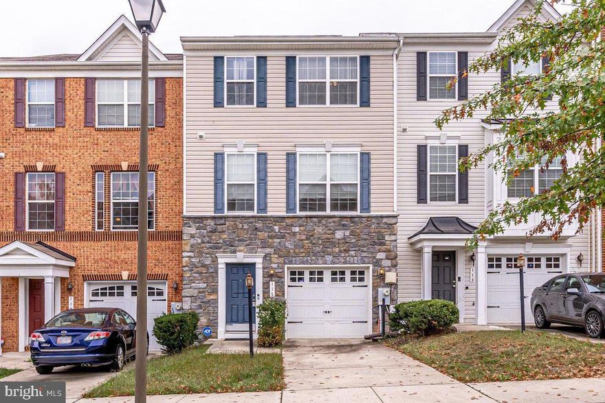 Welcome Home! Enjoy this well-maintained townhome that has been freshly painted. 3 Bedrooms, 2 Full, 2 Half Bathrooms on three levels. The entry level of the home has a welcoming foyer, family room/bonus space with walk-out to the rear yard, powder room, laundry area, and 1 car garage. The main level includes a newly updated gourmet kitchen with a countertop bar, 42” cabinetry, and a lovely tile backsplash. Stainless steel appliances include a built-in microwave, two wall ovens, a side-by-side refrigerator with ice and water dispensers, a dishwasher, and an electric cooktop. The kitchen has a pantry and ceramic tile floors. Connected to the kitchen is a comfortable breakfast nook area that has sliding glass doors that open out to the outdoors and is ready for the addition of a deck. The third floor has the primary bedroom with a ceiling fan, large walk-in closet, en-suite bathroom with dual vanity, garden tub, separate shower, two additional bedrooms, and a hall bathroom. Security system is already set up in the home. This home is located off Central Avenue with easy access to the Addison Road Metro Station which is ½ mile away and 1.5 miles from the DC Line.