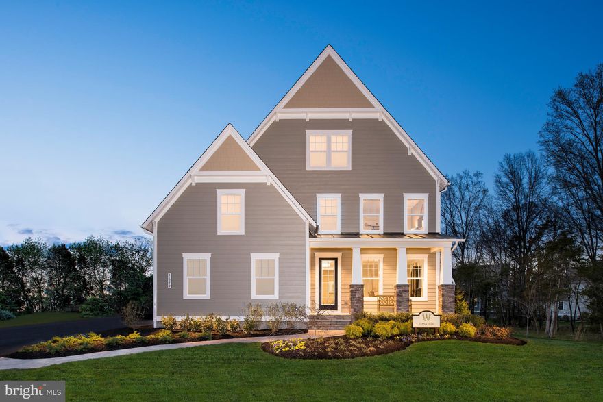 NVHomes at Wellington Farms Danville plan is a luxurious single-family homes in the Maple Lawn area with ample included features, sizable floorplans, pool, & clubhouse. Come discover the NV difference today! The Danville single-family home plan offers a craftsman's eye for detail that never fails to delight. Enter the welcoming foyer and be greeted by a formal dining area. A tucked away study near the 2-car garage makes working from home easy. The gourmet kitchen includes a huge pantry and a gorgeous island. Upstairs, a foyer leads to a dramatic double entry into the luxury owner's suite, with its tray ceiling, dual walk-in closets and a spa-like bath. Three more bedrooms with walk-in closets and access to a bath finish the floor. Complete the lower level for more living space. Photos are of a finished model and are for viewing only. Hours Mon-Sat 10-5 and Sun 11-5.