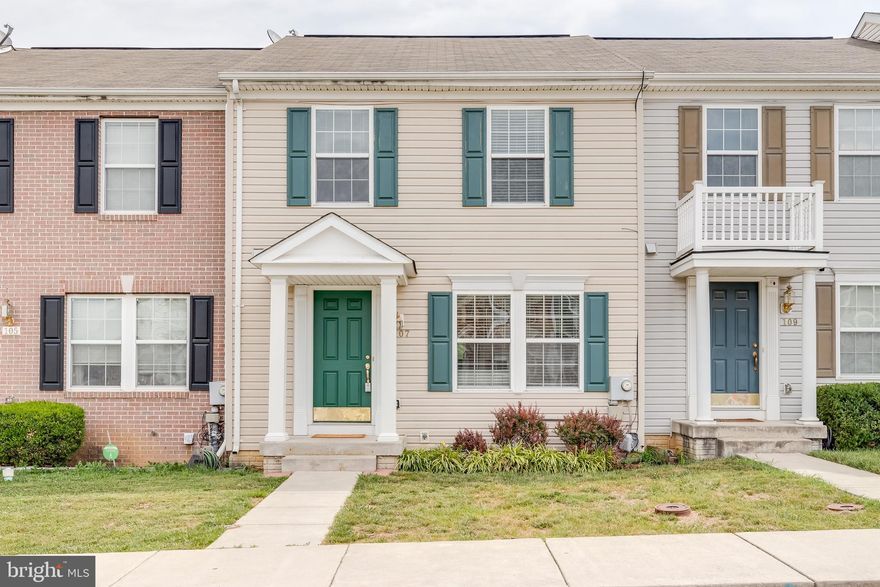 This large townhouse offers 2,540 sq. ft.  3 bedrooms, 2.5 bathrooms, and a finished basement. The main level offers a half bath, living room, and eat-in kitchen/dining area. The spacious fully equipped kitchen is open to the large bonus room which could be used as a formal dining room, additional living room, or study.  A sliding glass door leads to the fully fenced rear yard and patio. Upstairs you will find a large primary suite with a walk-in closet and a primary bathroom with a soaking tub and stall shower.  There are 2 additional bedrooms upstairs that share a hall bathroom. The finished basement provides an additional living room or recreational space, access to the rear yard, a laundry room, and a framed bathroom with rough-in ready for you to finish.  HVAC was replaced less than one year ago as well as a new water heater! This home is conveniently located off WV-9 and close to I-81 for an easy commute.